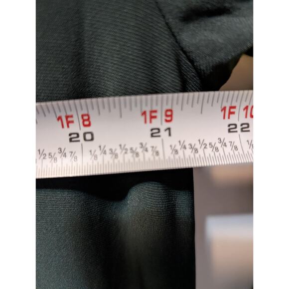 Womens XL Nina Leonard Green Sheath Dress Miracle Matte Travel Workwear Cocktail - Picture 7 of 9